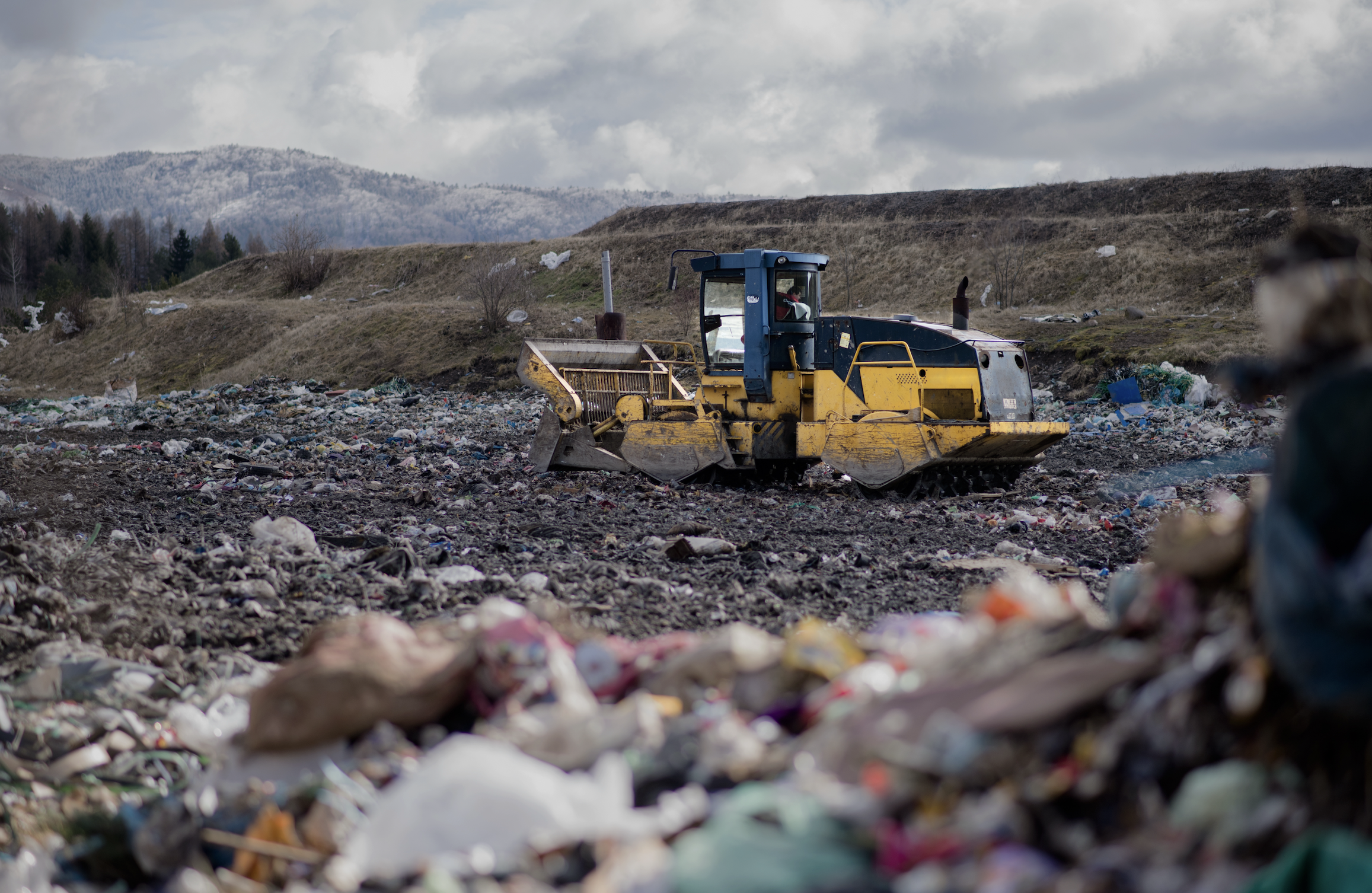 Operación en relleno sanitario
